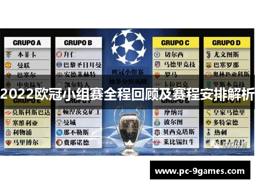 2022欧冠小组赛全程回顾及赛程安排解析